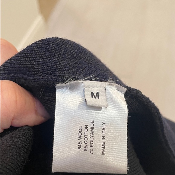 Proenza Schouler navy blue thick wool Knit Sweater - Picture 10 of 11